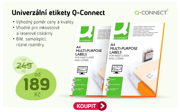 Univerzální etikety Q-Connect
