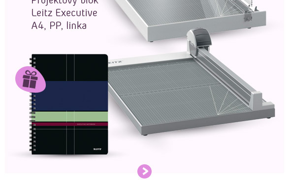 Páková a kotoučová řezačka Leitz precision office