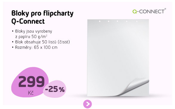 Bloky pro flipcharty Q-Connect