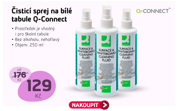 Čisticí sprej na bílé tabule Q-Connect