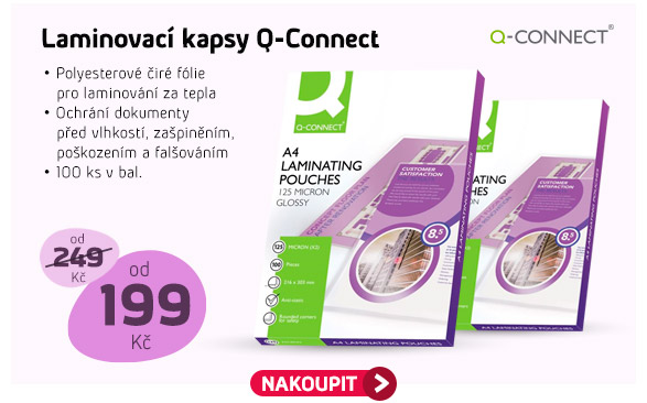 Laminovací kapsy Q-Connect