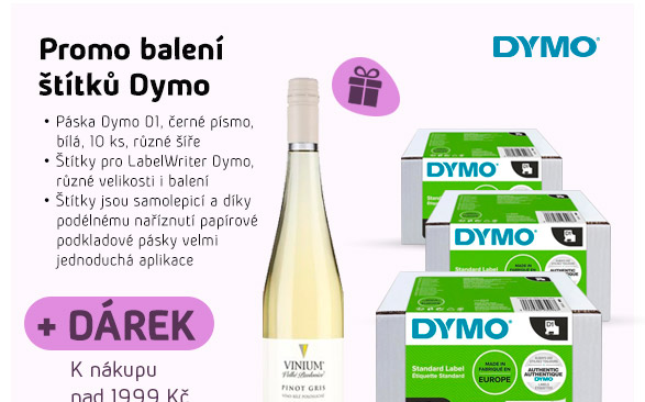 Promo balení štítků Dymo