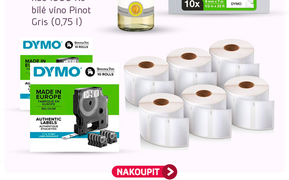 Promo balení štítků Dymo