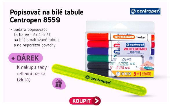 Popisovač na bílé tabule Centropen 8559