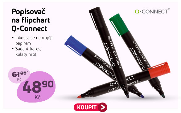 Popisovač na flipchart Q-Connect