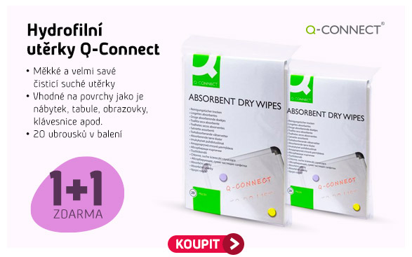 Hydrofilní utěrky Q-Connect