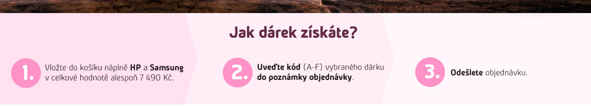 Vyber si svůj dárek