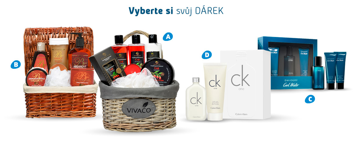 Popis dárků