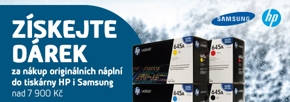 ZÍSKEJTE DÁREK za nákup náplní do tiskárny