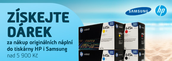 ZÍSKEJTE DÁREK za nákup náplní do tiskárny