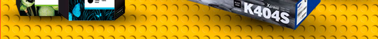 Nakupte originální náplně HP nebo Samsung v minimální hodnotě 7900 Kč a vyberte si stavebnici LEGO dle vlastního výběru