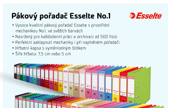 Pákový pořadač Esselte No.1