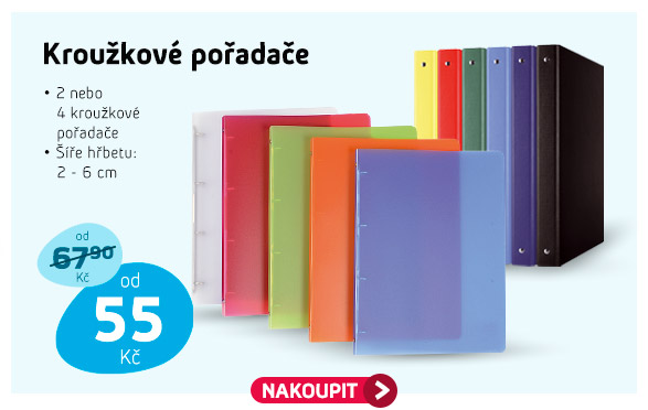 Kroužkové pořadače 