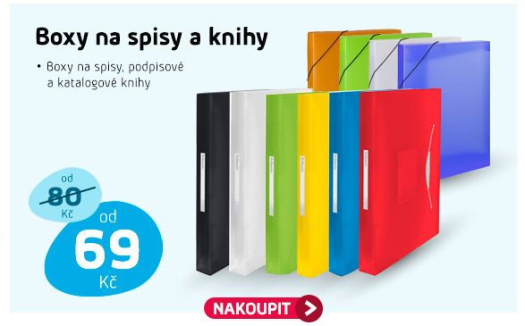 Aktovky, boxy a knihy