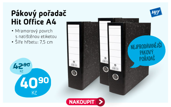 Pákový pořadač Hit Office A4