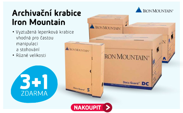 Archivační krabice Iron Mountain