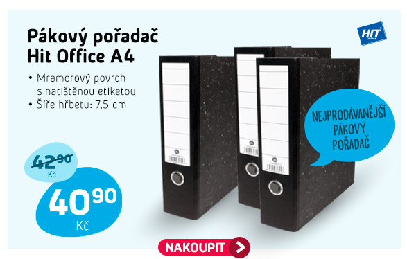 Pákový pořadač Hit Office A4