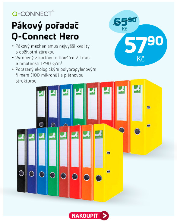 Pořadače Q-Connect Hero