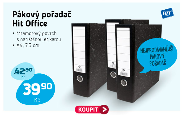 Pákový pořadač Hit Office A4