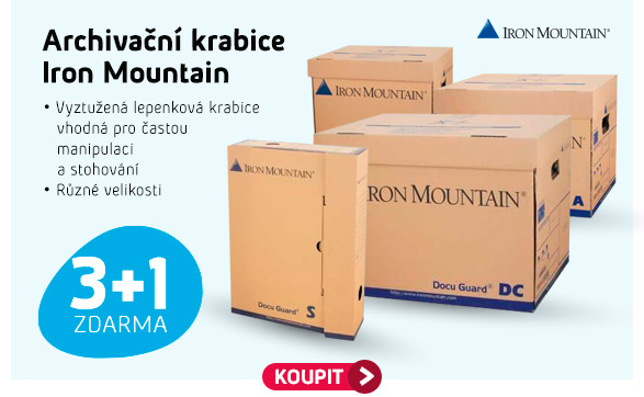 Archivační krabice Iron Mountain
