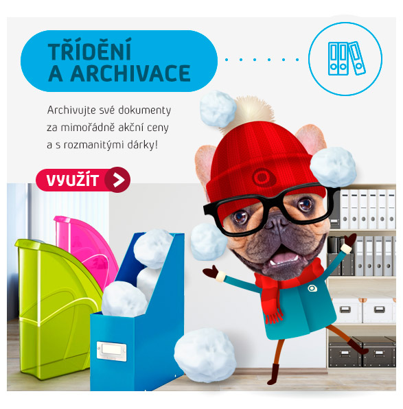 Slevy, akce a dárky na jednom místě - TŘÍDĚNÍ A ARCHIVACE