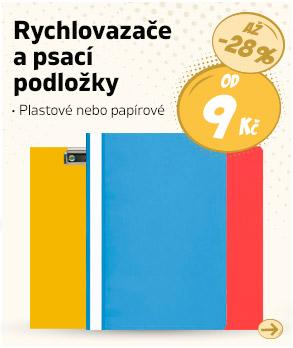 Rychlovazače a psací podložky