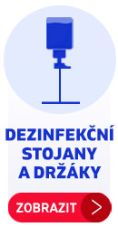 Dezinfekční stojany a držáky