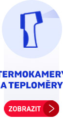 Termokamery a teploměry