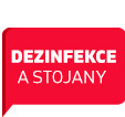 Dezinfekce a stojany