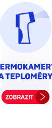 Termokamery a teploměry