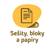 Sešity, bloky a papíry