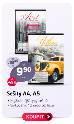 Sešity A4, A5