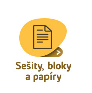 Sešity, bloky a papíry