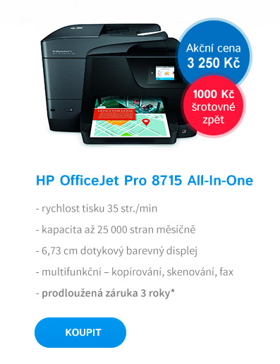 Multifunkce HP All-in-One Officejet Pro 8715 