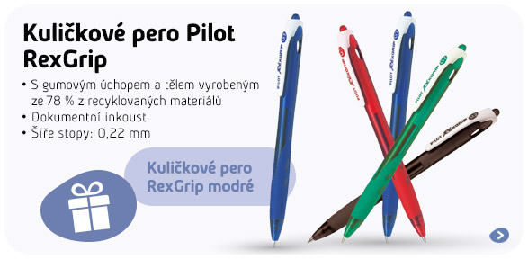 Kuličkové pero Pilot RexGrip