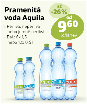 Pramenitá voda Aquila