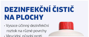 Dezinfekční čistič na plochy