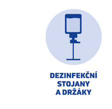 Dezinfekční stojany a držáky