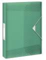 Box na spisy s gumičkou Esselte Colour'Ice - A4, ledově zelený, 4,7 cm