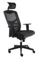 Kancelářská židle York Net, E-SY - synchro, černá