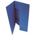 Prešpánové desky se třemi chlopněmi HIT Office - A4, modré , 20 ks