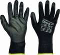 Nylonové rukavice BUNTING BLACK - vel. 9