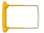 Archivační spony Jalema Clip - 100 ks, žluto-bílé