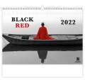 Nástěnný kalendář 2022 Black Red