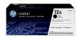 Toner HP Q2612A, č. 12A - černý