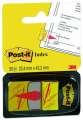 Záložky Post-it - podpis, 25,4 x 43,2 mm, žluté