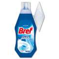 WC gel a dávkovač Bref - moře, 360 ml