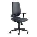 Kancelářská židle Stream, SY - synchro, černá