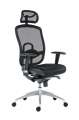 Kancelářská židle Oklahoma, SY - synchro, černá