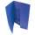 Papírové desky s chlopněmi HIT Office - A4, modré , 50 ks